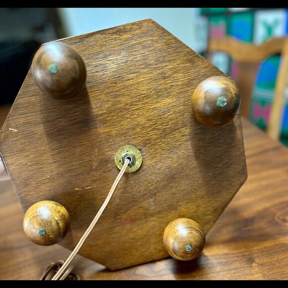 Mid Century Modern Pair of 2 MCM Vintage Style Table Lamps Working Perfectly - Picture 5 of 7